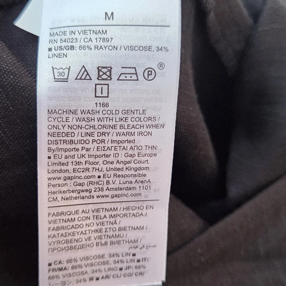 Banana Republic Black Wide-Leg Jumpsuit MED - Picture 4 of 5